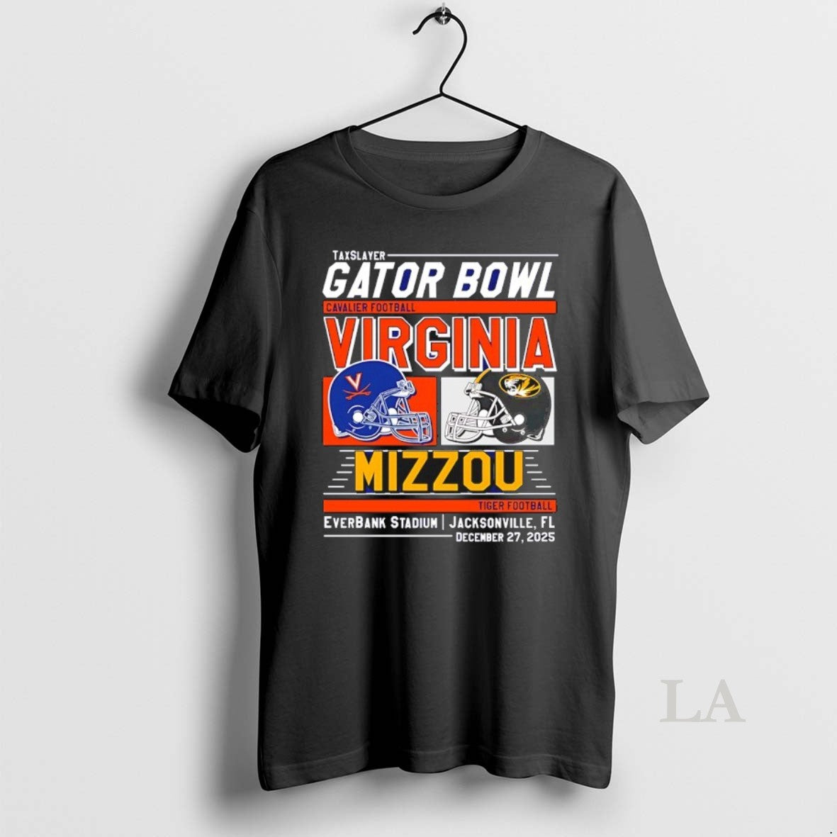 Original Missouri Tigers Vs Virginia Cavaliers 2025 Taxslayer Gator Bowl Head Head T-Shirts, Hoodie, Sweatshirt