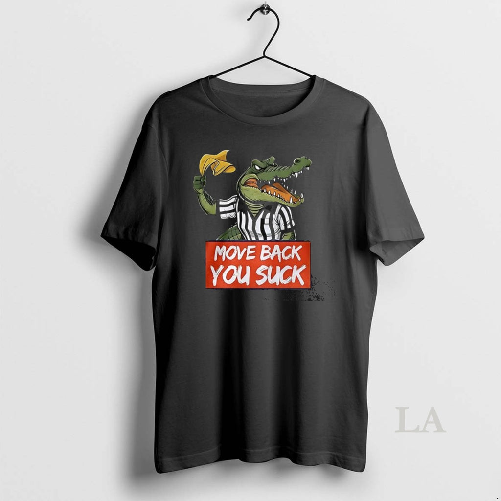 Original Move Back You Suck Gator Yellow Flag T-Shirts, Hoodie, Sweatshirt | PopFlextees.com