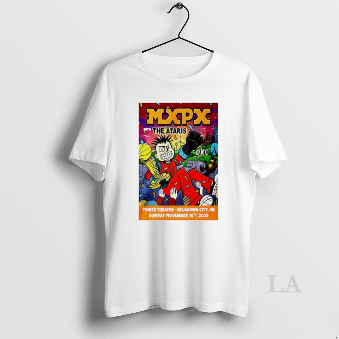 Original Mxpx Oklahoma City Ok November 16th 2025 T-Shirts, Hoodie, Sweatshirt | PopFlextees.com
