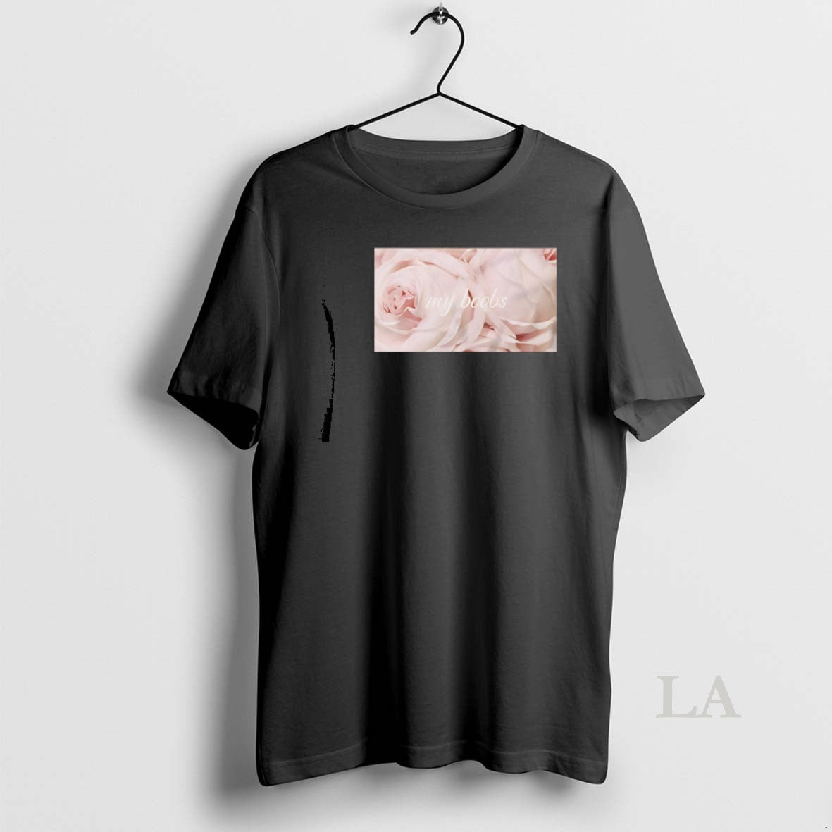Original My Boobs Rose Flower T-Shirts, Hoodie, Sweatshirt | PopFlextees.com