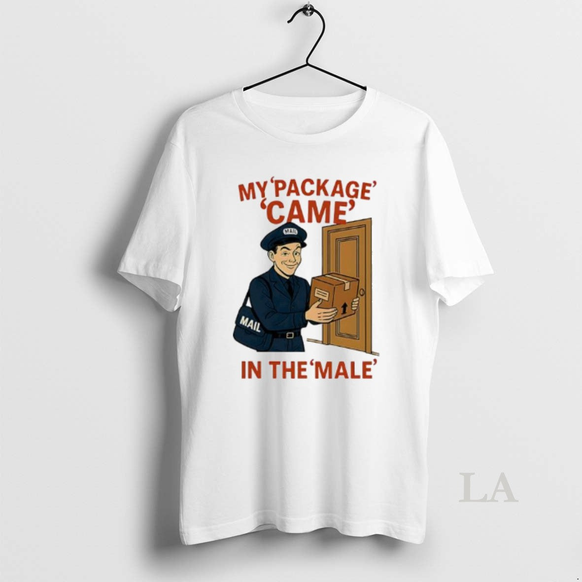 Original My Package Came In The Male Mail T-Shirts, Hoodie, Sweatshirt | PopFlextees.com
