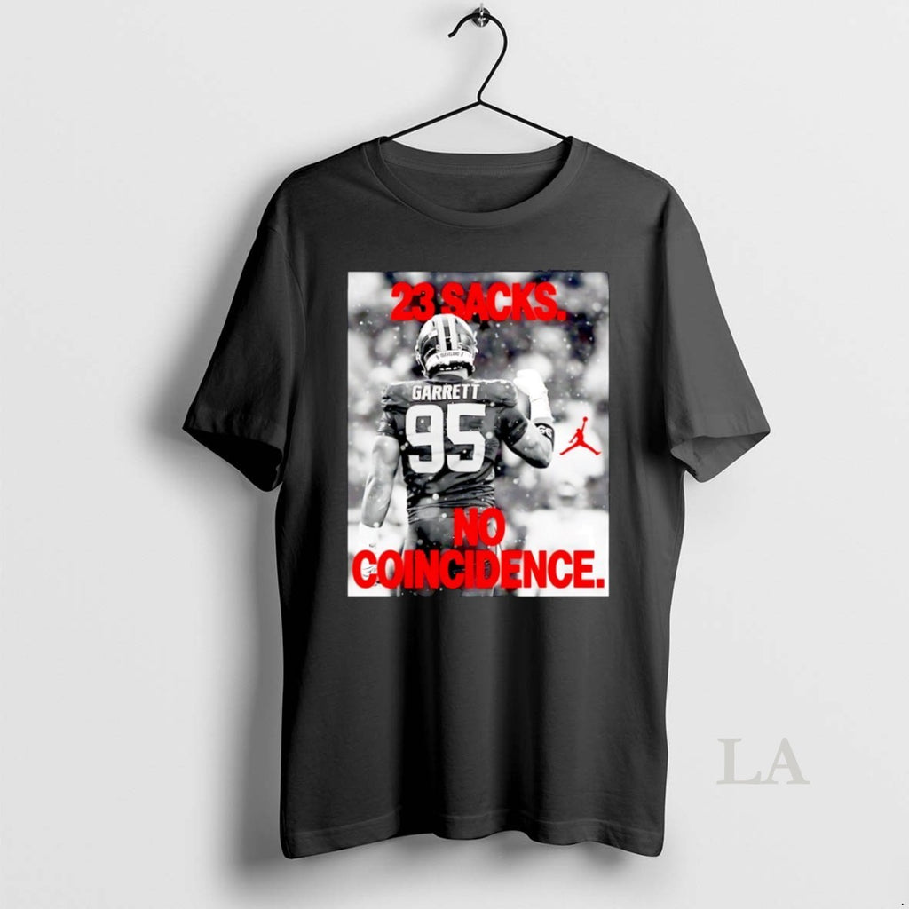 Original Myles Garrett 23 Sacks No Coincidence T-Shirts, Hoodie, Sweatshirt | PopFlextees.com