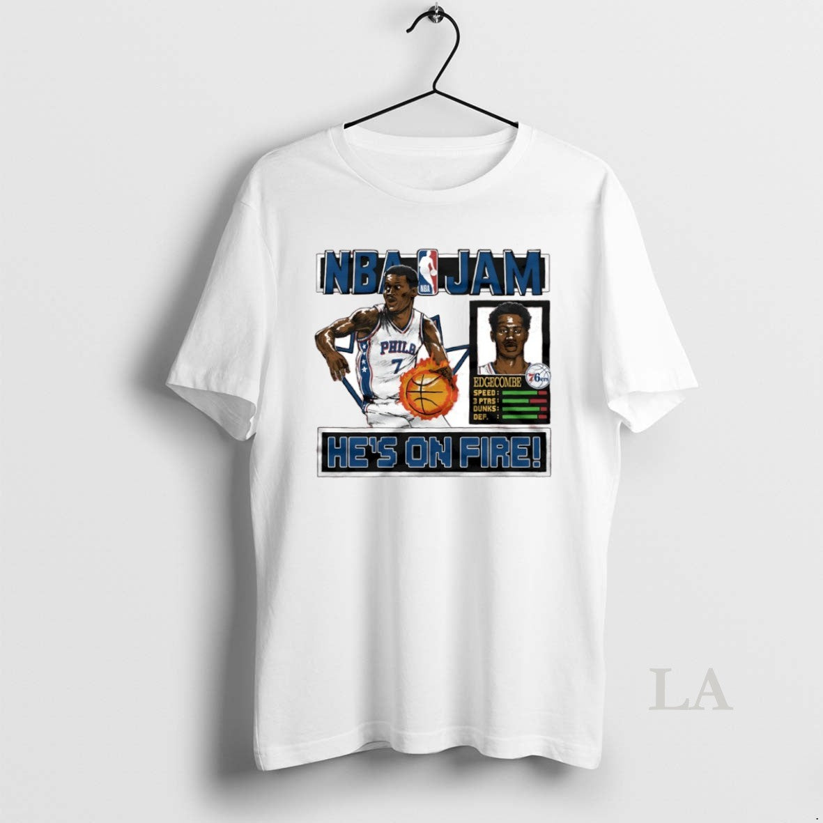 Original Nba Jam Philadelphia 76ers V J T-Shirts, Hoodie, Sweatshirt | PopFlextees.com
