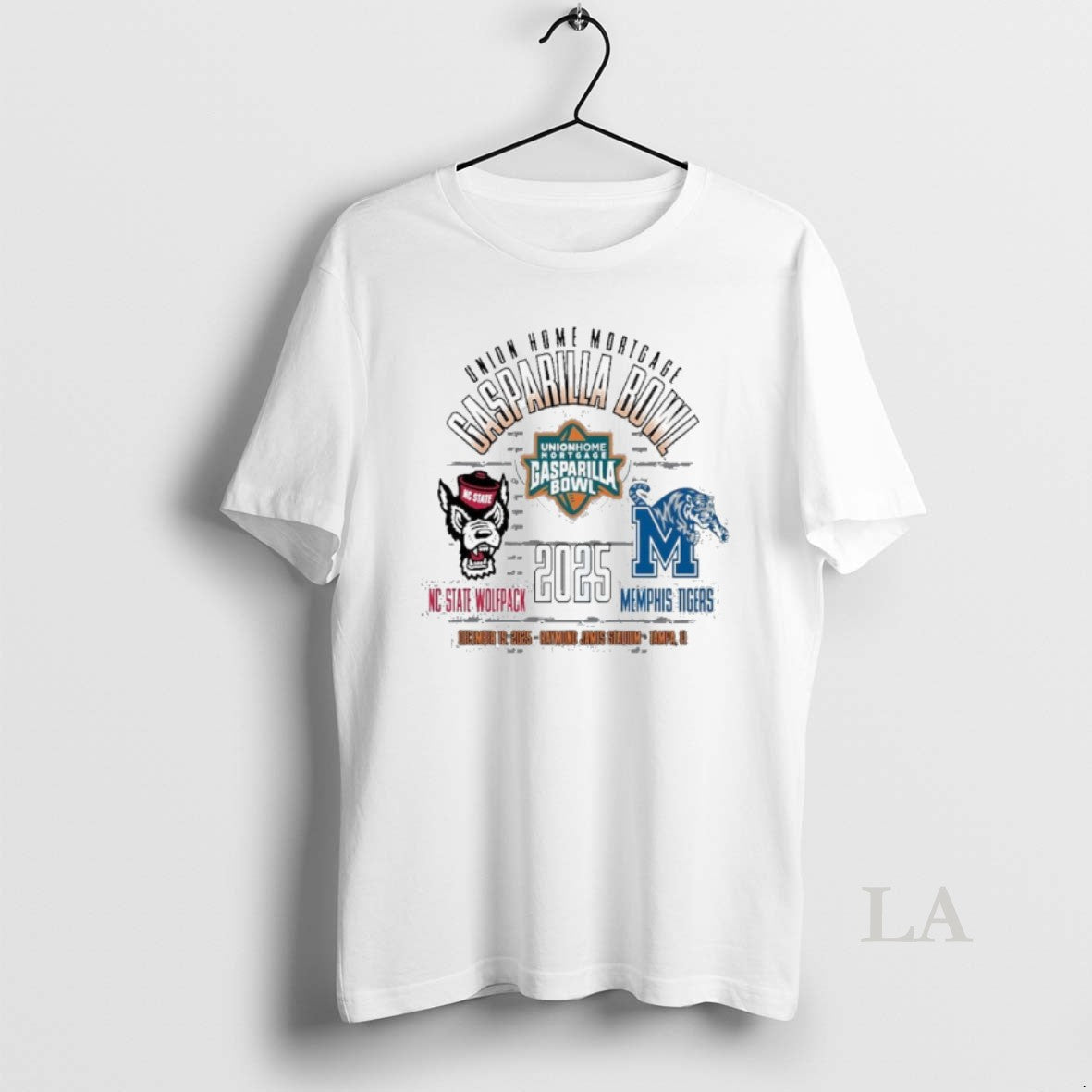 Original Nc State Wolfpack Vs Memphis Tigers 2025 Union Home Mortgage Gasparilla Bowl T-Shirts, Hoodie, Sweatshirt