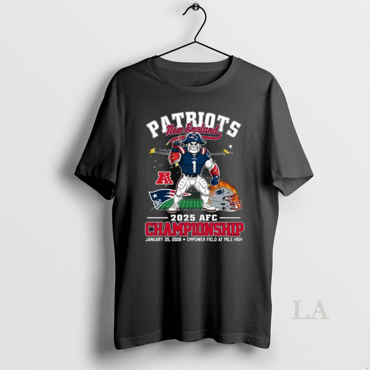 Original Ne Patriots Mascot Afc Conference Championship Bound T-Shirts, Hoodie, Sweatshirt | PopFlextees.com