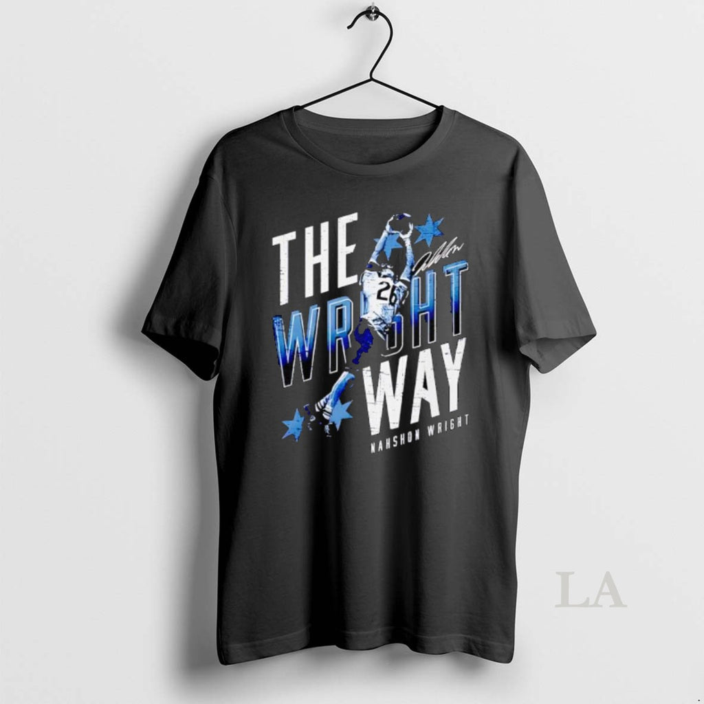 Original Nahshon Wright Chicago The Wright Way Stylish T-Shirts, Hoodie, Sweatshirt | PopFlextees.com