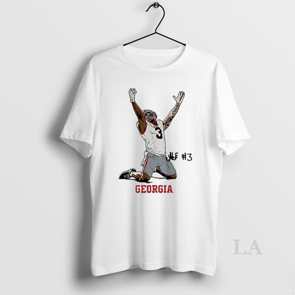 Original Nate Frazier Georgia Bulldogs Football End Zone Celebration Signature T-Shirts, Hoodie, Sweatshirt | PopFlextees.com