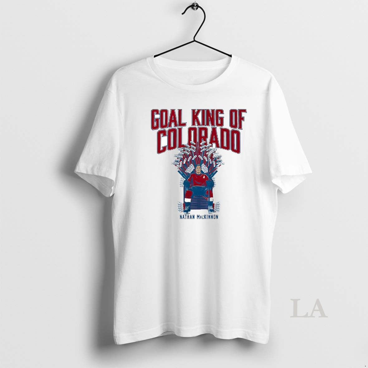 Original Nathan Mackinnon Thrones Goal King Of Colorado Avalanche T-Shirts, Hoodie, Sweatshirt | PopFlextees.com