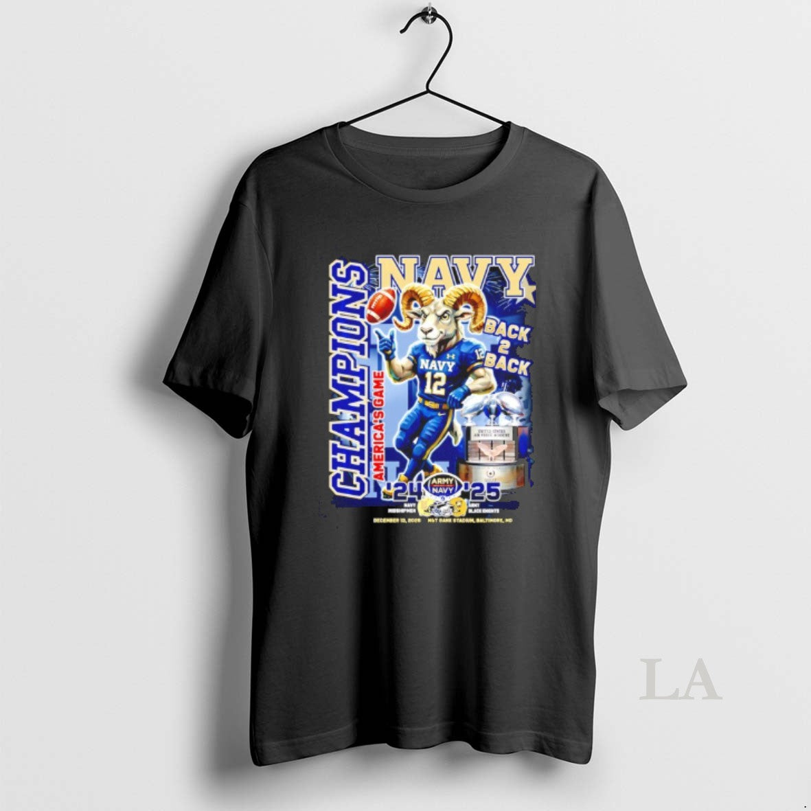 Original Navy Midshipmen 2025 Americas Game Champions Back To Back 24 25 T-Shirts, Hoodie, Sweatshirt | PopFlextees.com