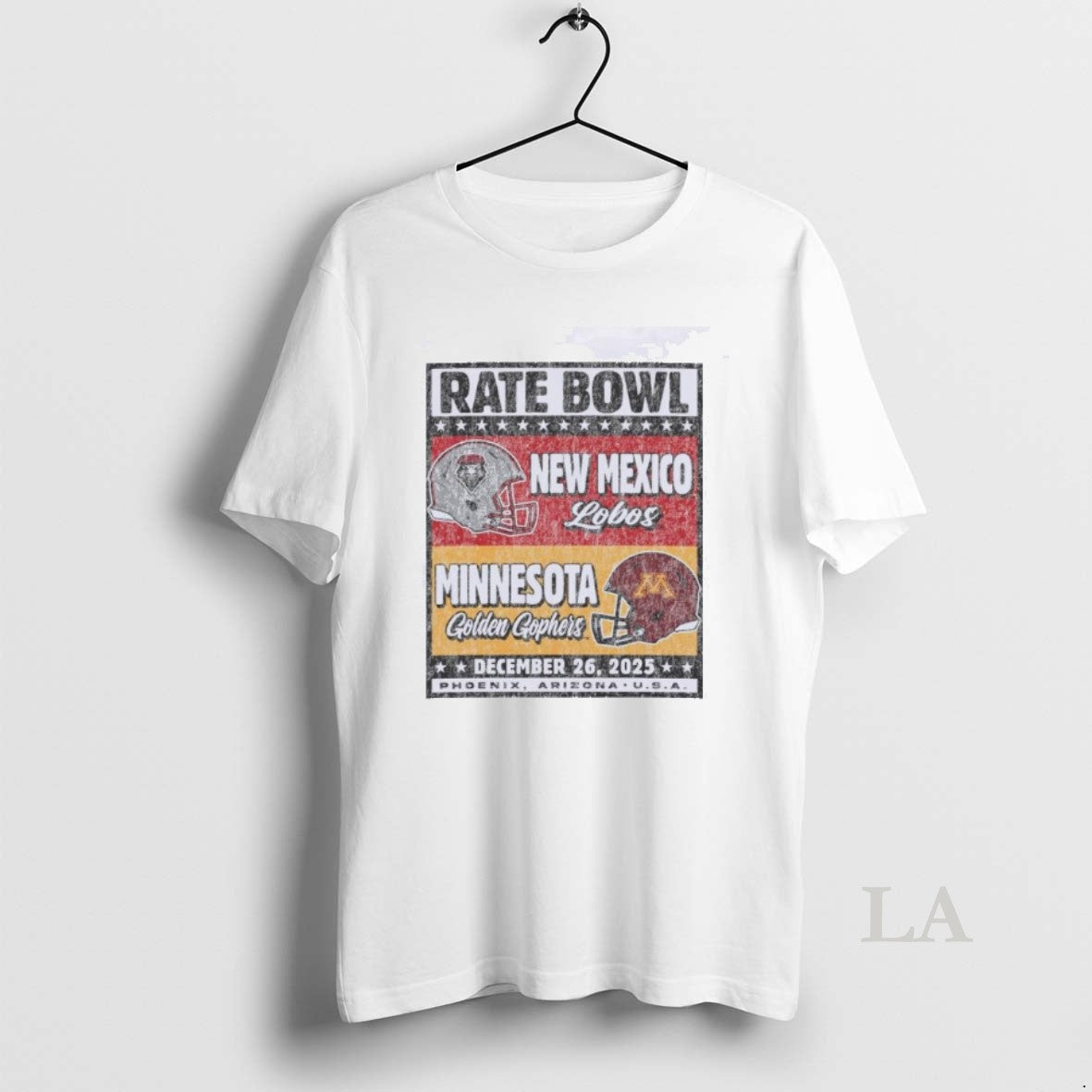 Original New Mexico Lobos Vs Minnesota Golden Gophers 2025 Rate Bowl Vintage T-Shirts, Hoodie, Sweatshirt | PopFlextees.com