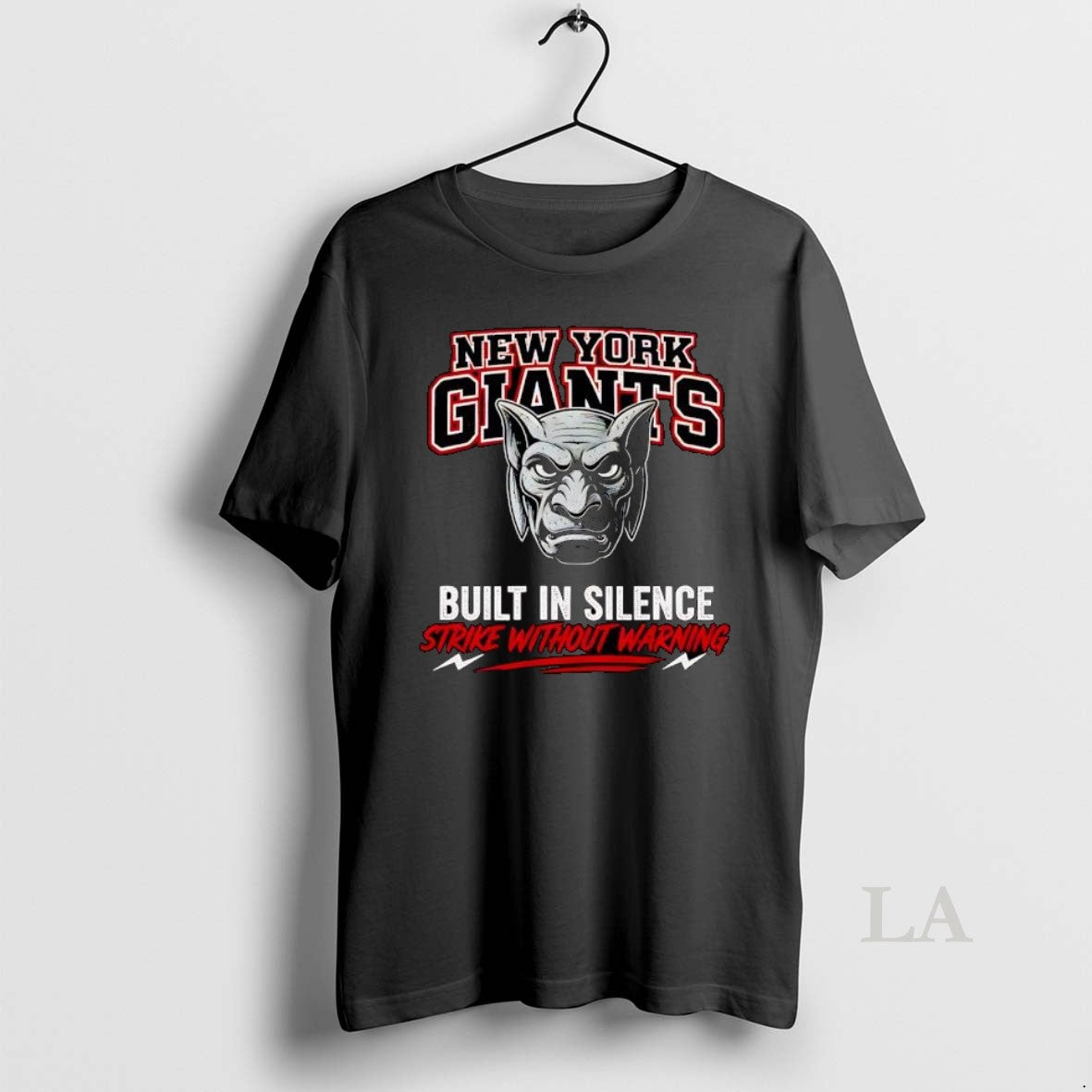 Original New York Giants Built In Silence Strike Without Warning T-Shirts, Hoodie, Sweatshirt | PopFlextees.com