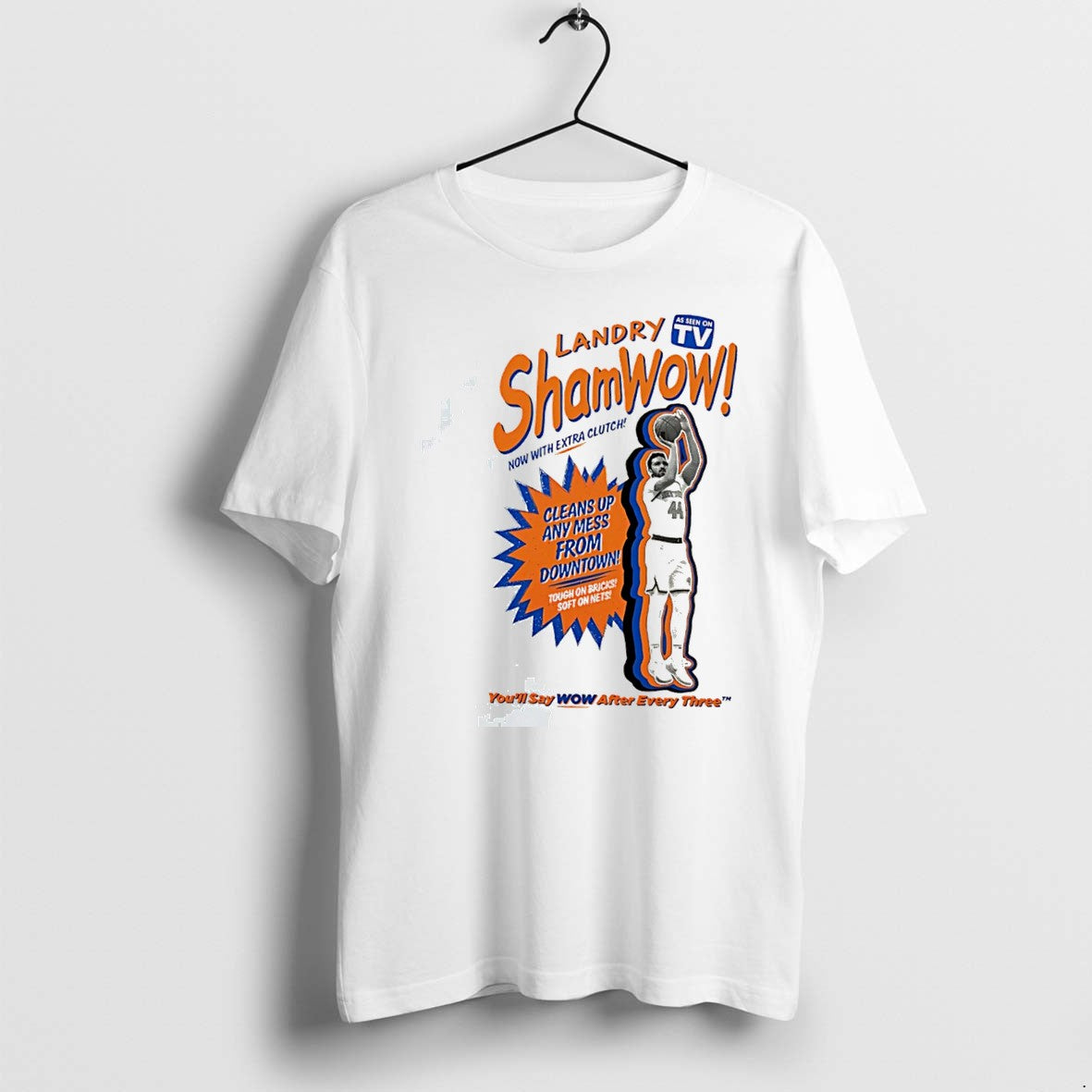 Original New York Knicks Landry Shamet Shamwow Parody Tee Tshirts Jpg