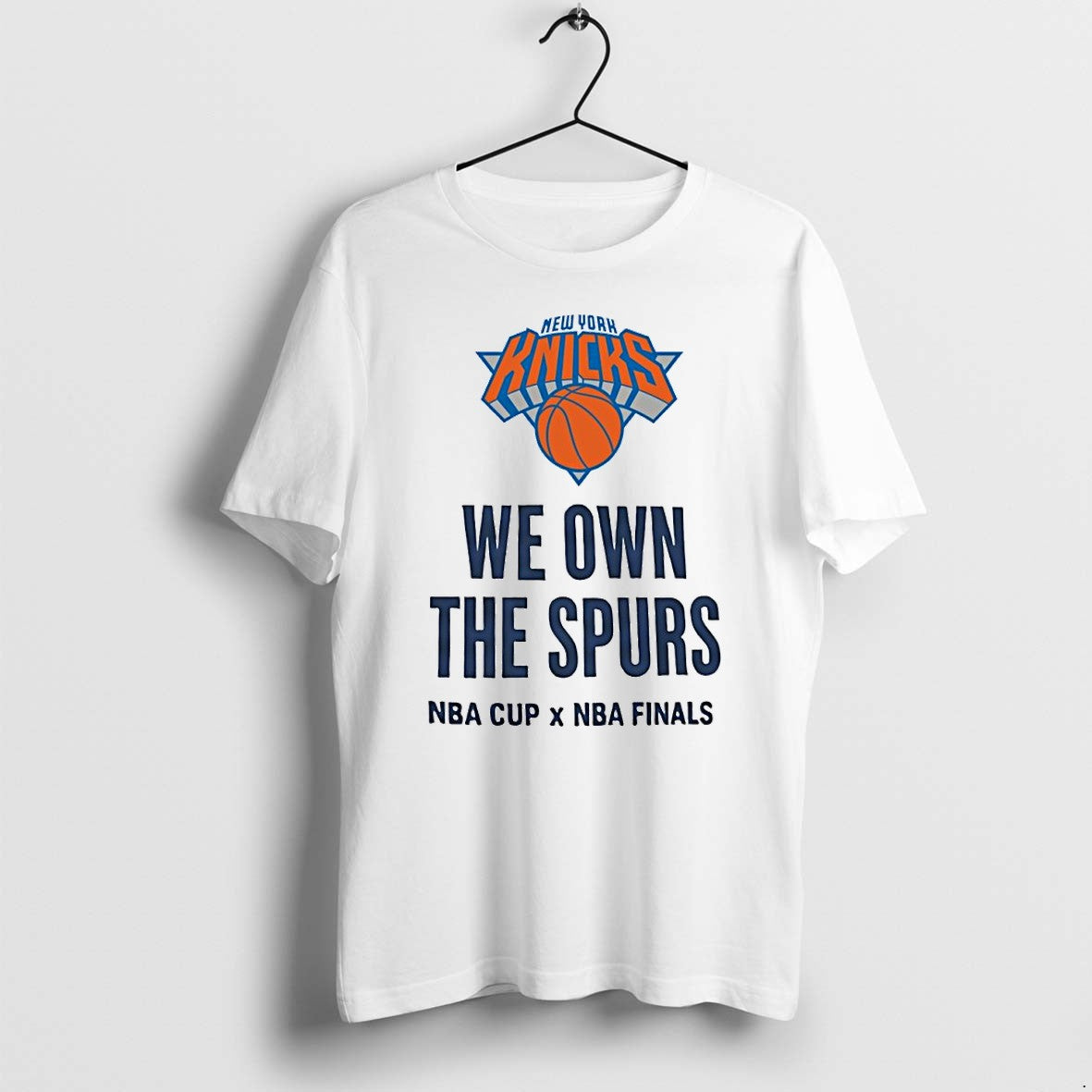 Original New York Knicks We The Spurs Nba Cup X Nba Finals 2026 Tshirts Jpg