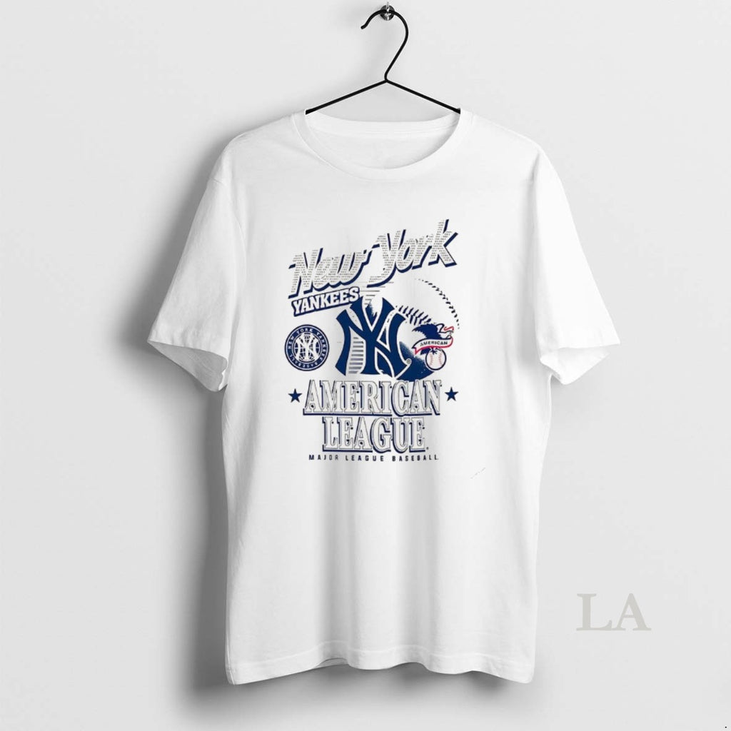 Original New York Yankees Mlb American National League Logo Ball Retro T-Shirts, Hoodie, Sweatshirt | PopFlextees.com