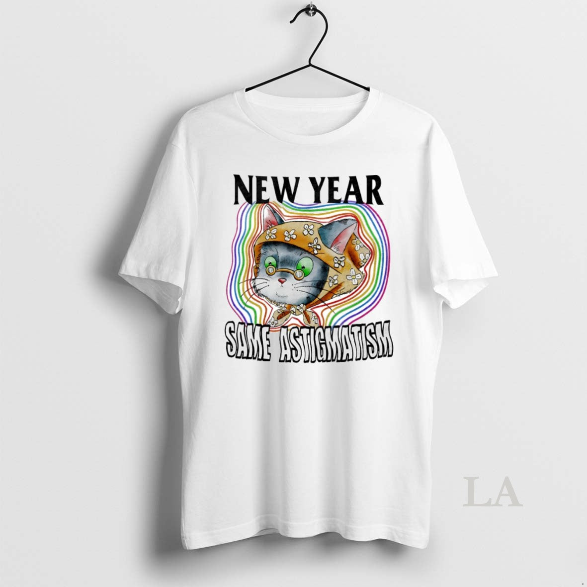 Original New Year Same Astigmatism Circle T-Shirts, Hoodie, Sweatshirt | PopFlextees.com