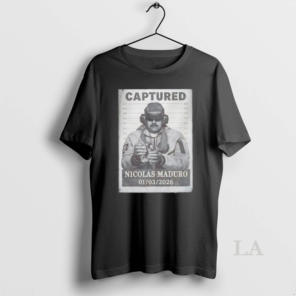 Original Nicolas Maduro Mugshot Captured Graphic T-Shirts, Hoodie, Sweatshirt | PopFlextees.com