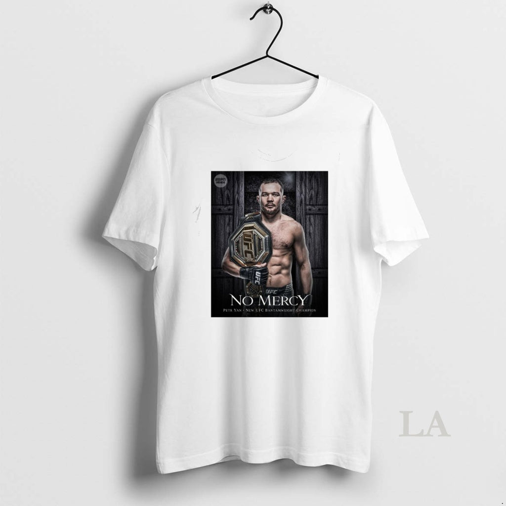 Original No Mercy Petr Yan Defeated Merab Dvalishvili New Ufc Bantamweight Champion T-Shirts, Hoodie, Sweatshirt