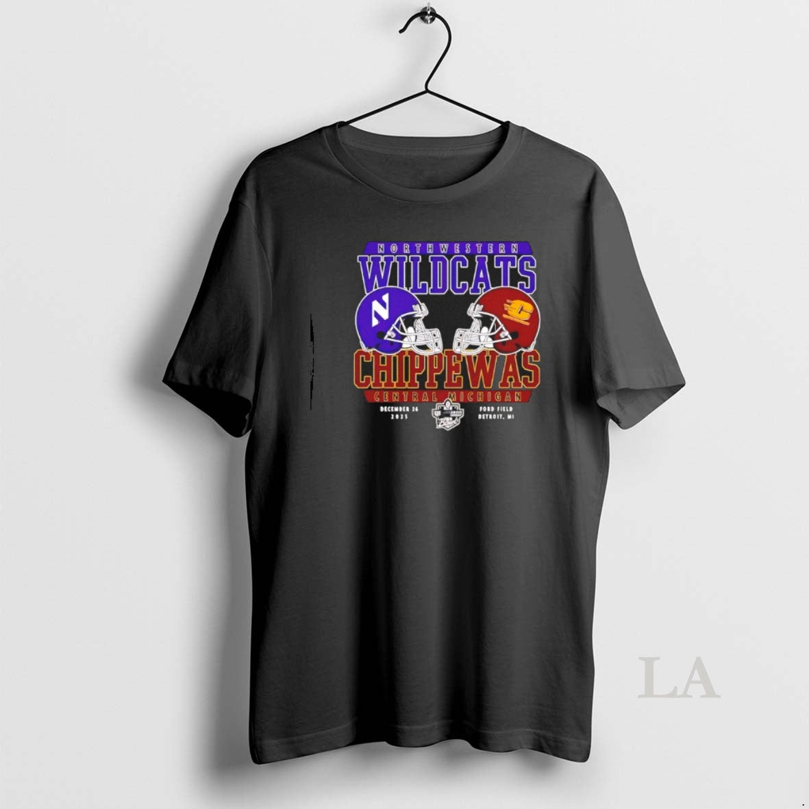 Original Northwestern Wildcats Vs Central Michigan Chippewas 2025 Gameabove Sports Bowl Head To Head T-Shirts, Hoodie,...