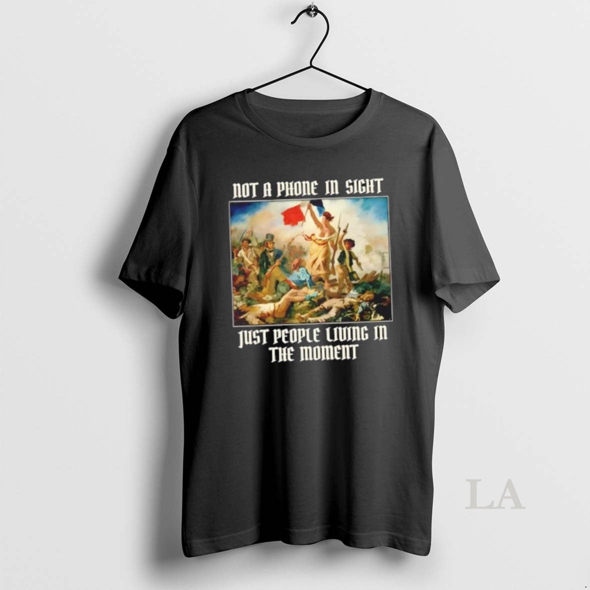 Original Not A Phone In Sight Just People Living In The Moment T-Shirts, Hoodie, Sweatshirt | PopFlextees.com