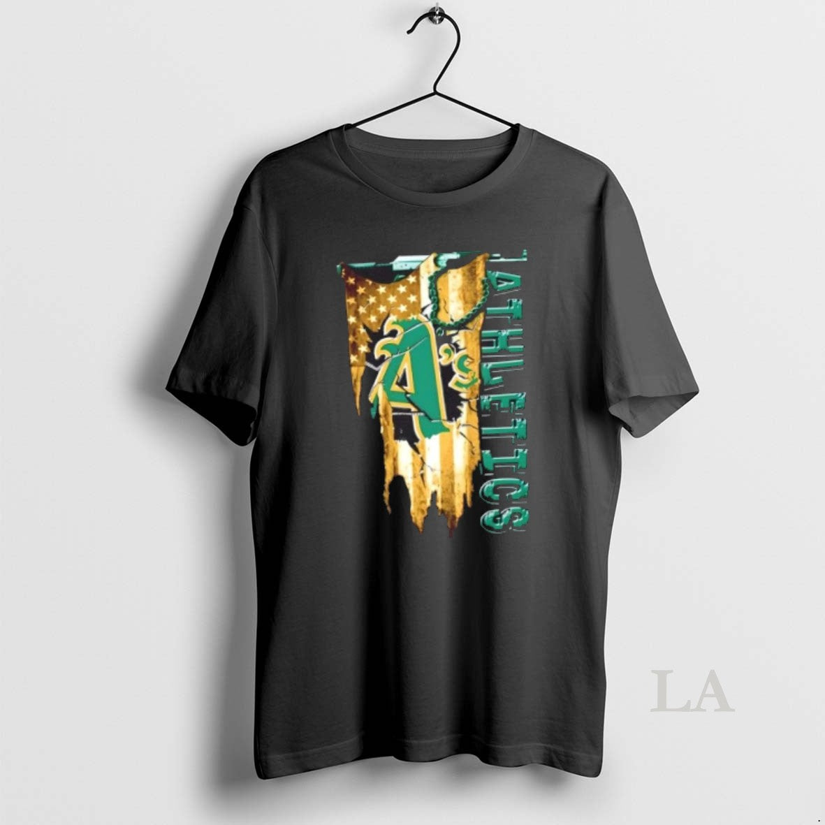 Original Oakland Athletics Baseball Battle Shattered Usa Flag Rip Design T-Shirts, Hoodie, Sweatshirt | PopFlextees.com
