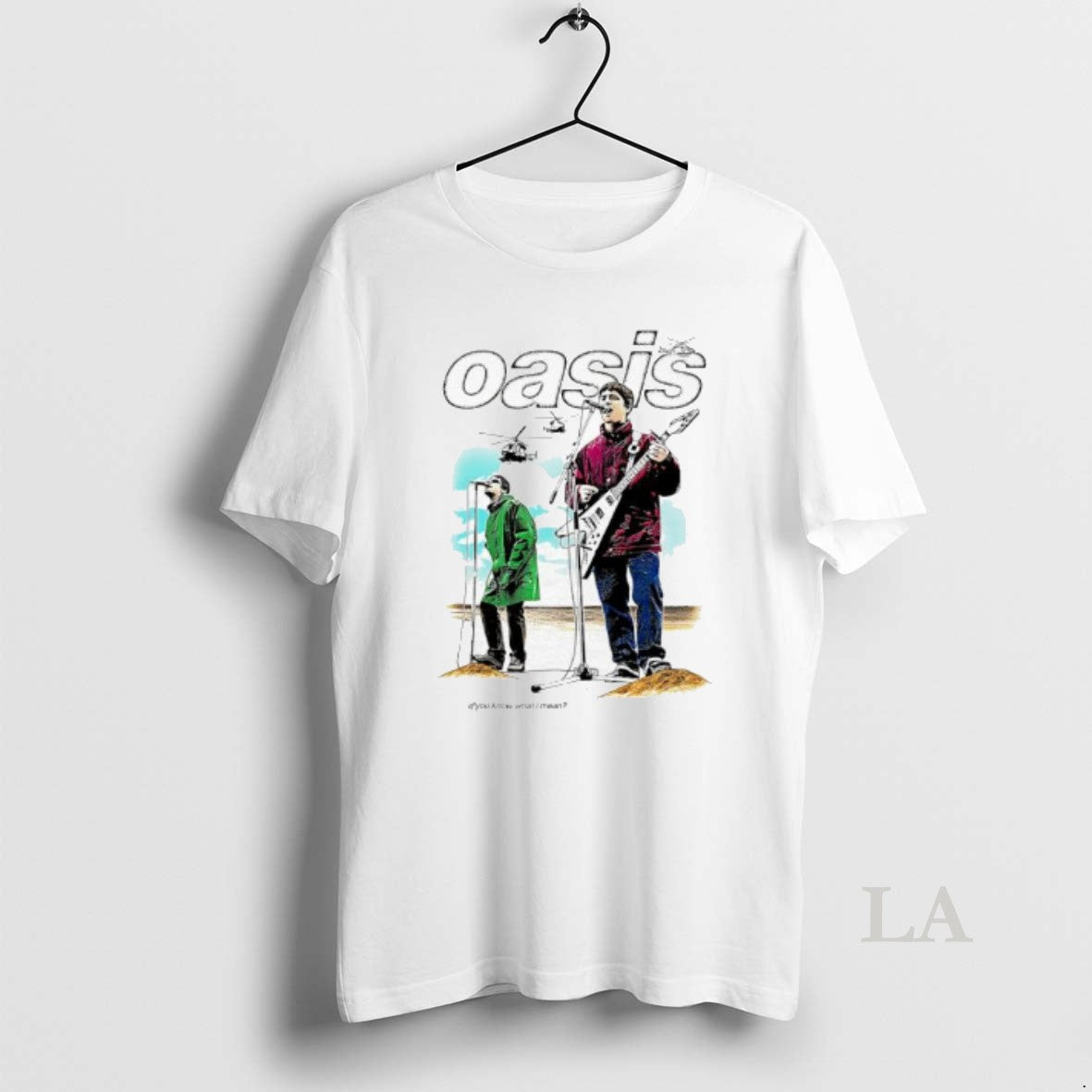 Original Oasis Dyou Know What I Mean Graphic T-Shirts, Hoodie, Sweatshirt | PopFlextees.com