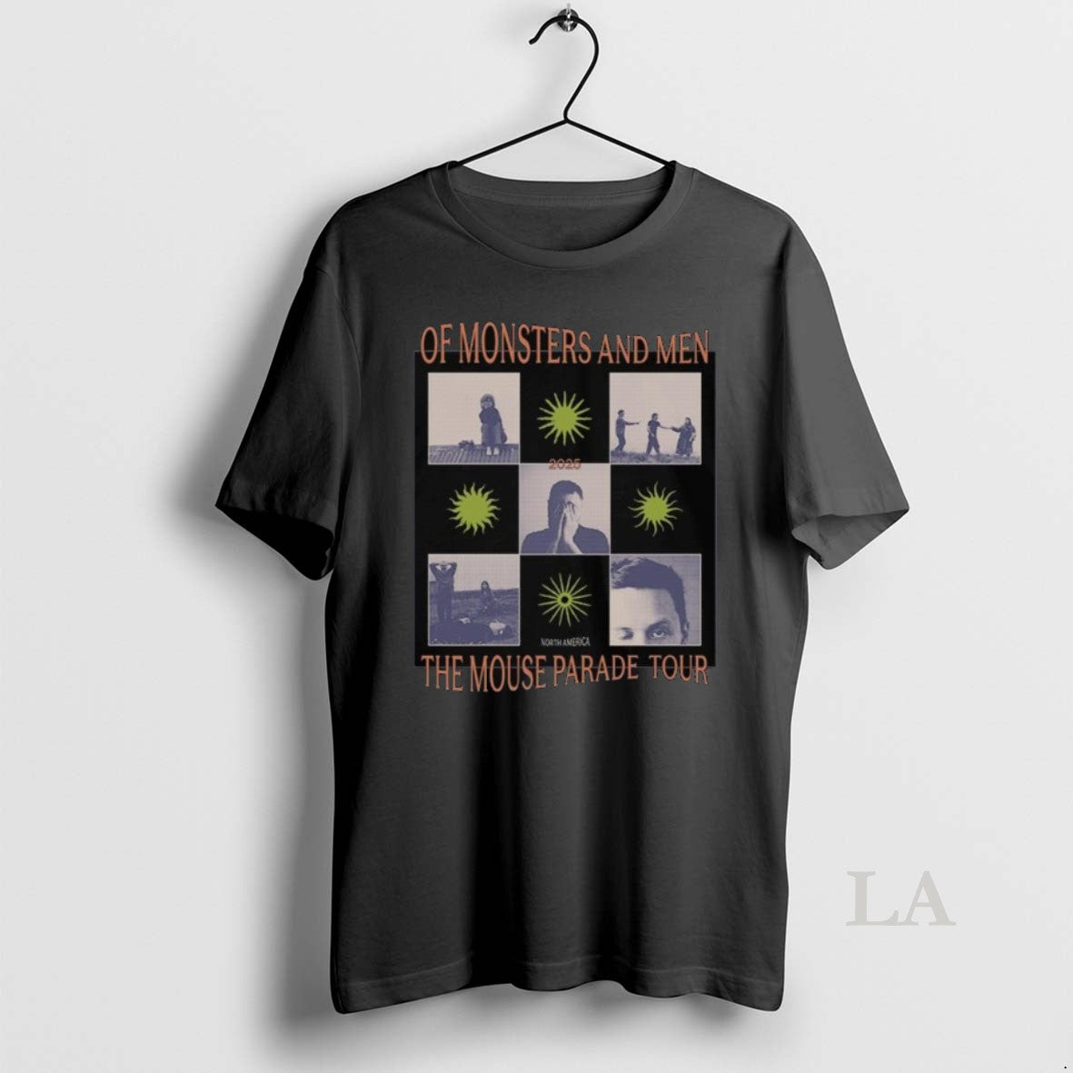 Original Of Monsters And Men The Mouse Parade Tour 2025 Long Sleve T-Shirts, Hoodie, Sweatshirt | PopFlextees.com