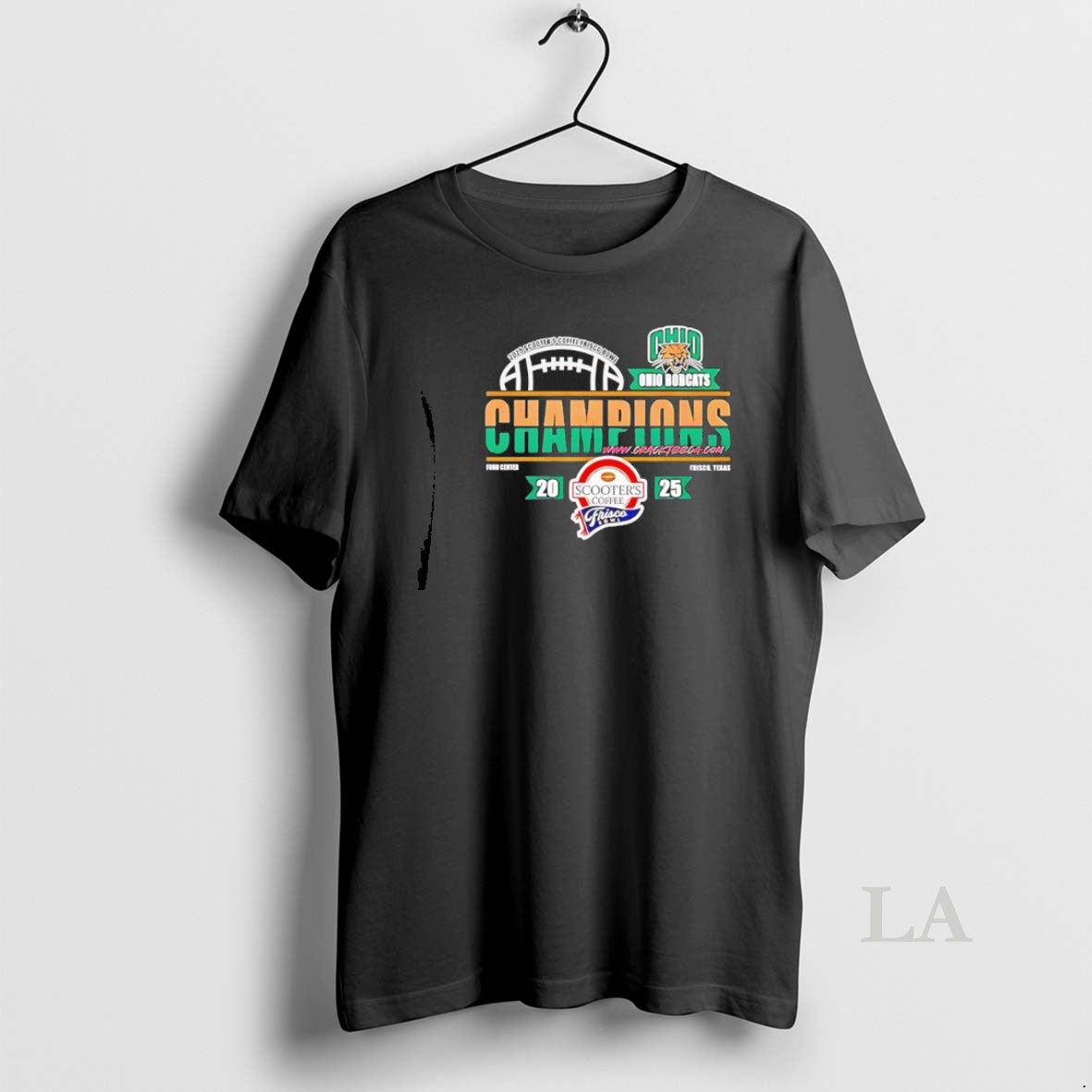 Original Ohio Bobcats 2025 Scooters Coffee Frisco Bowl Champions Logo T-Shirts, Hoodie, Sweatshirt | PopFlextees.com