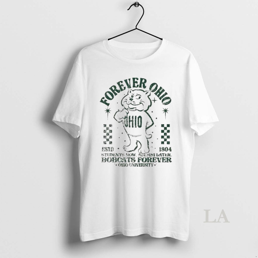 Original Ohio Bobcats Mascot Rufus Forever Ohio Student Now Alumni Later T-Shirts, Hoodie, Sweatshirt | PopFlextees.com