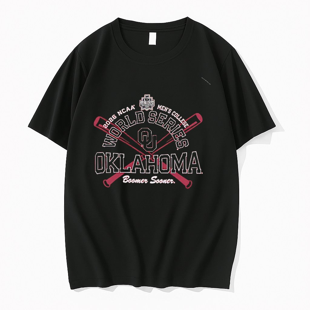 Original Oklahoma Boomer Sooner 2026 Ncaa Mens College World Series Tshirts Jpg