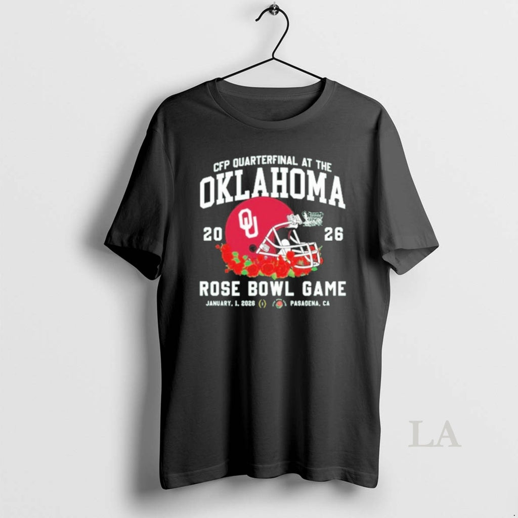 Original Oklahoma Rose Bowl 2026 Cfp Quarterfinal At The T-Shirts, Hoodie, Sweatshirt | PopFlextees.com