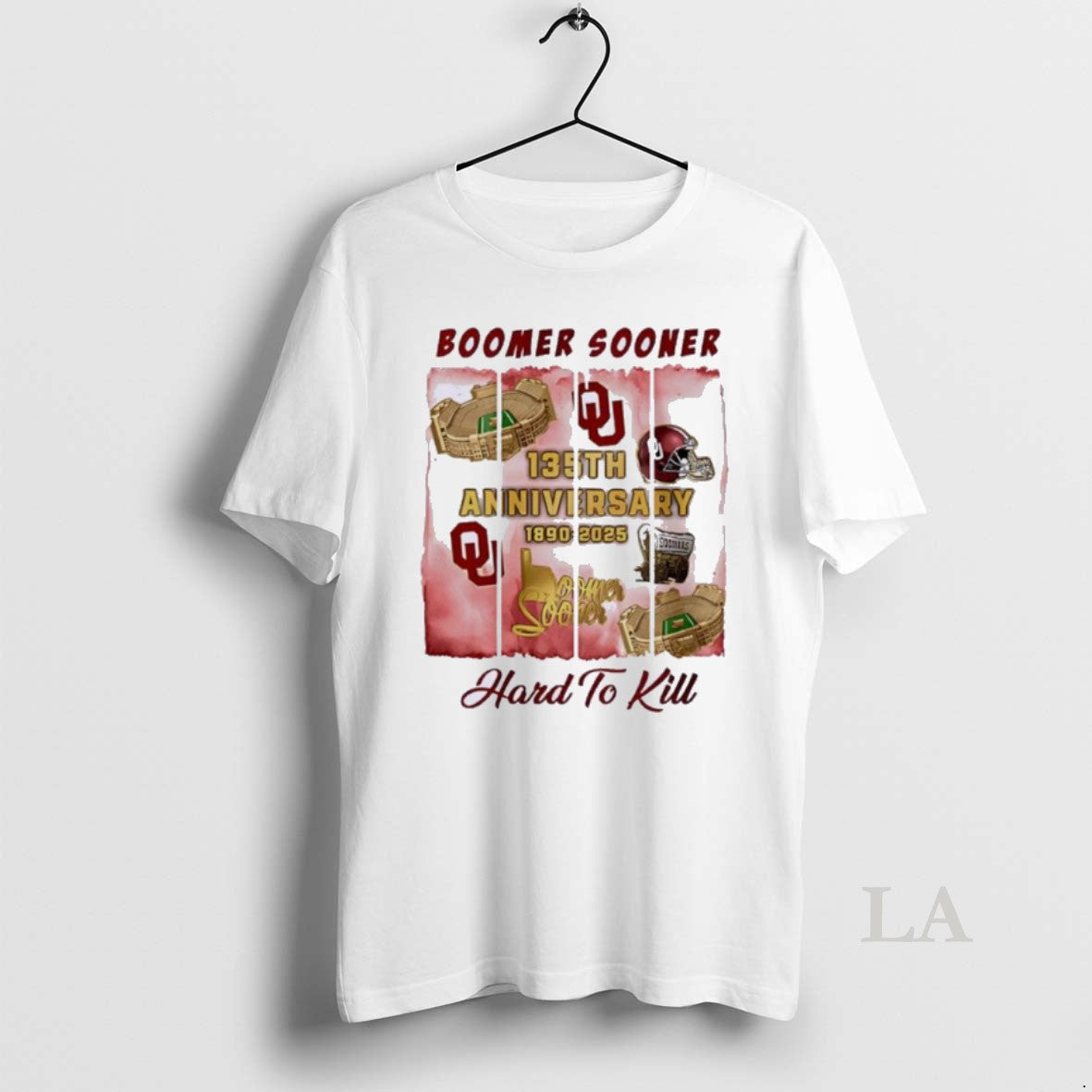 Original Oklahoma Sooners Boomer Sooner 135th Anniversary Hard To Kill T-Shirts, Hoodie, Sweatshirt | PopFlextees.com