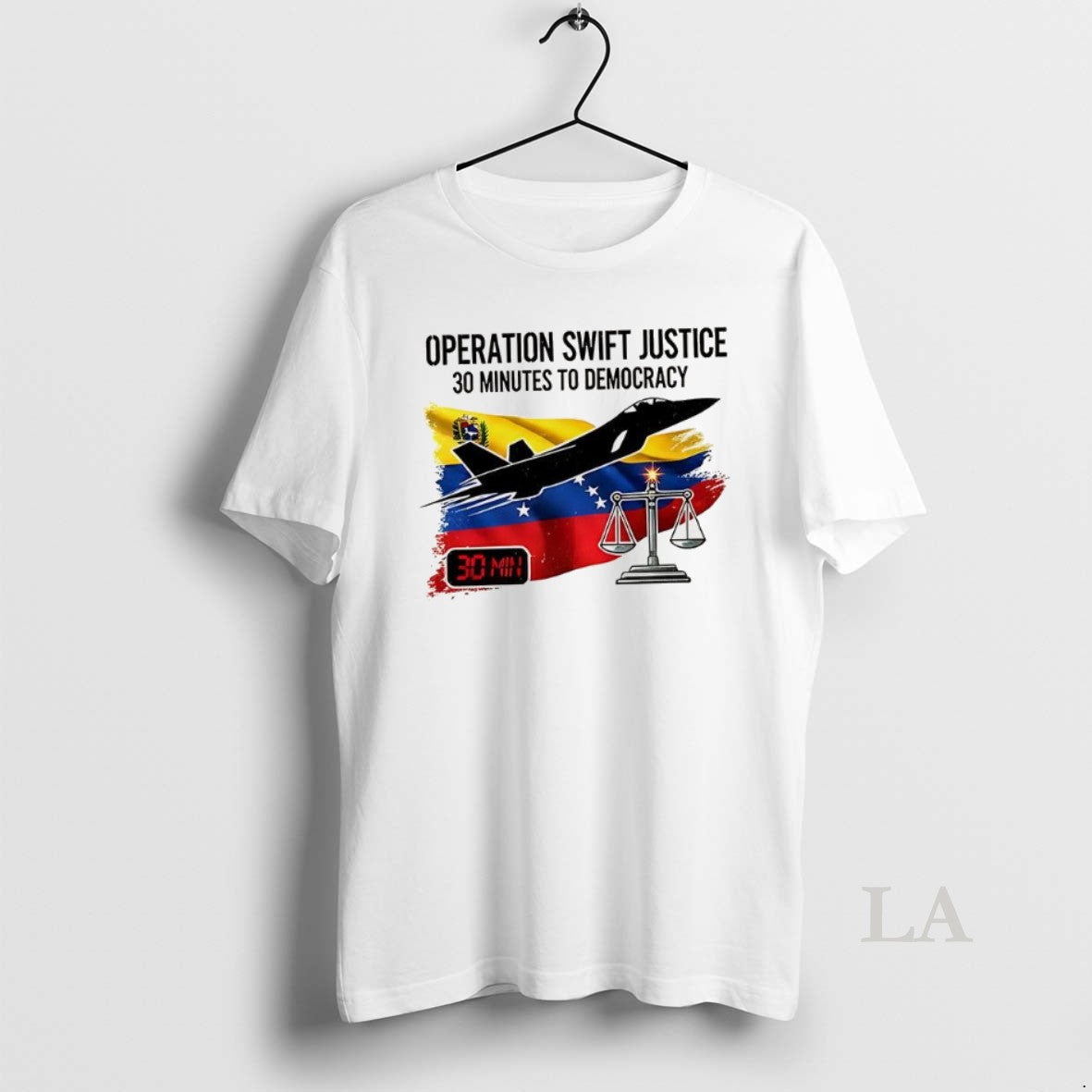 Original Operation Swift Justice 30 Minutes To Democracy January 3 2026 Venezuela Flag Political T-Shirts, Hoodie, Sweatshirt