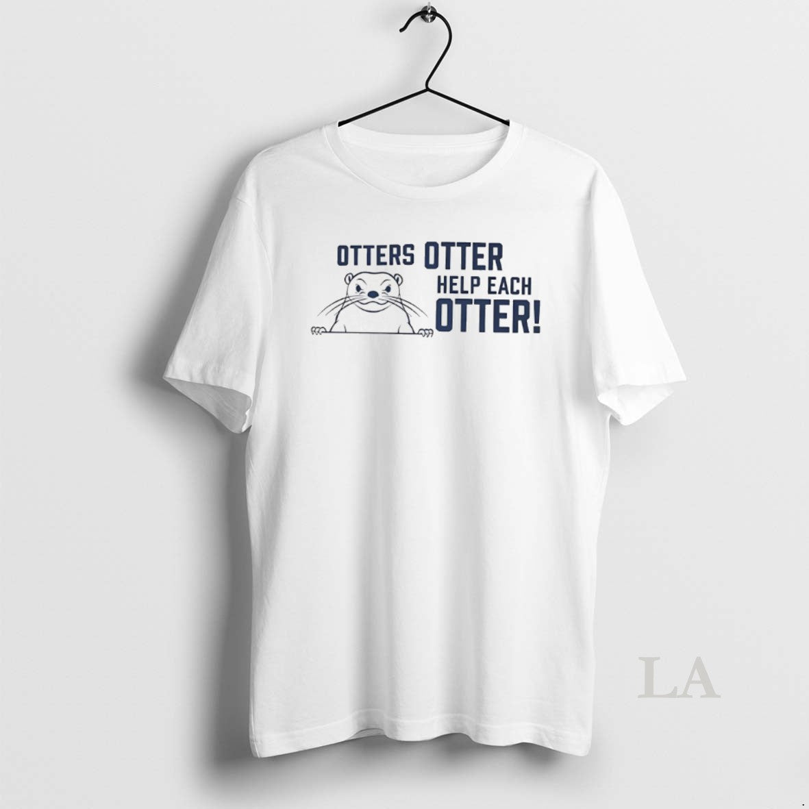 Original Otters Otter Help Each Otter T-Shirts, Hoodie, Sweatshirt | PopFlextees.com