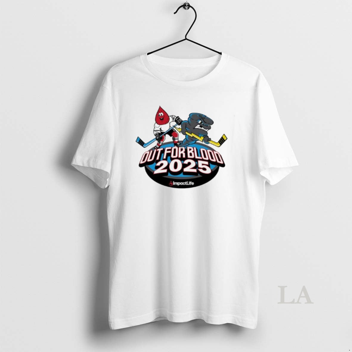 Original Out For Blood 2025 Logo Mascot T-Shirts, Hoodie, Sweatshirt | PopFlextees.com