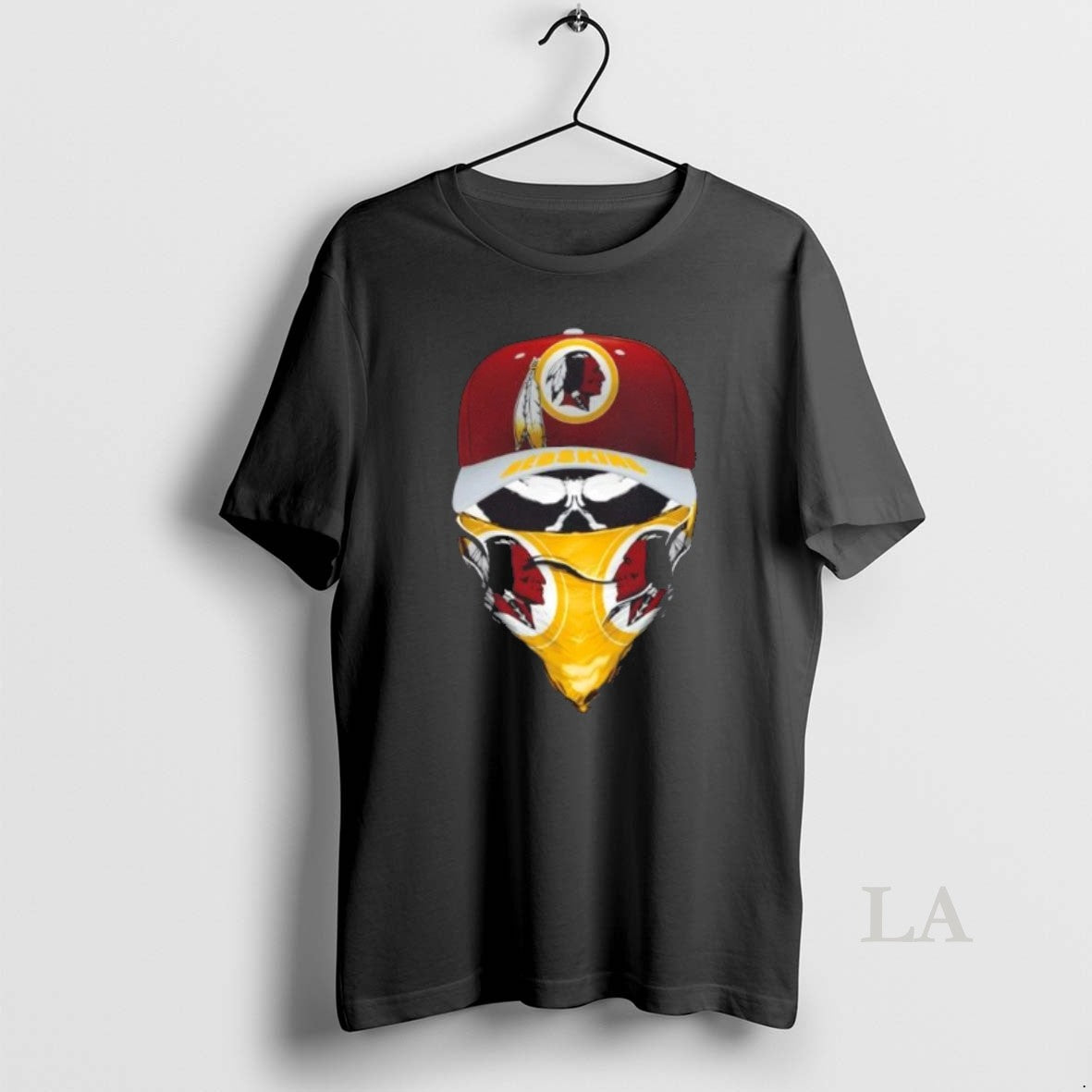 Original Outlaw Skull Gang Wearing A Cap X Washington Redskins T-Shirts, Hoodie, Sweatshirt | PopFlextees.com