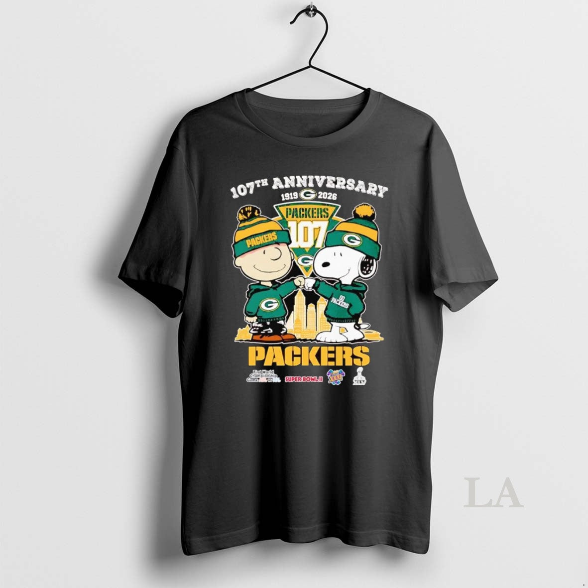 Original Peanuts 107th Anniversary 1919 2026 Green Bay Packers T-Shirts, Hoodie, Sweatshirt