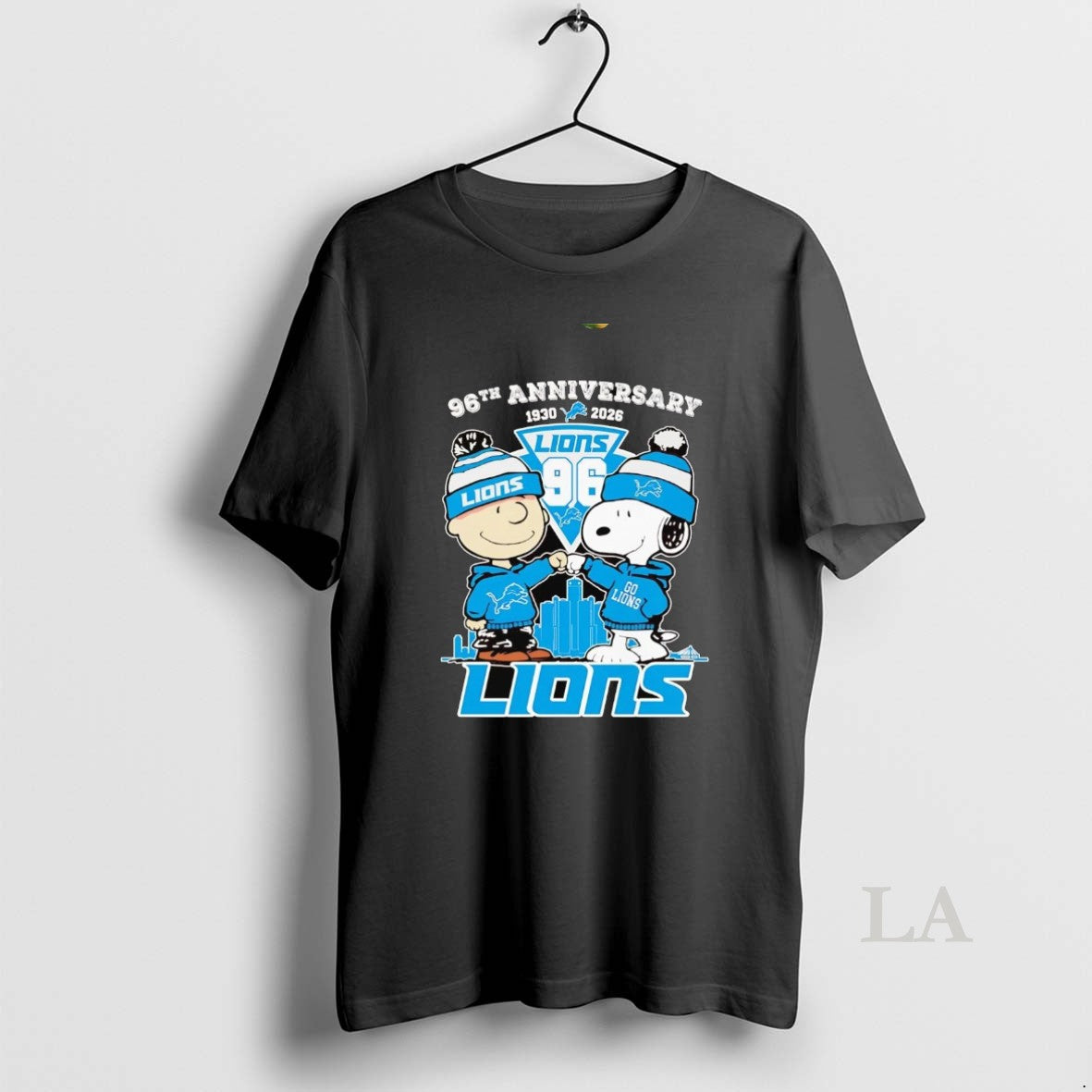 Original Peanuts 96th Anniversary 1930 2026 Detroit Lions T-Shirts, Hoodie, Sweatshirt | PopFlextees.com