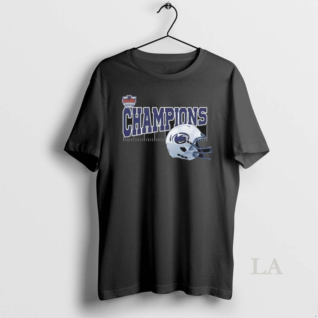 Original Penn State Nittany Lions 2025 Bad Boy Mowers Pinstripe Bowl Champions Helmet T-Shirts, Hoodie, Sweatshirt