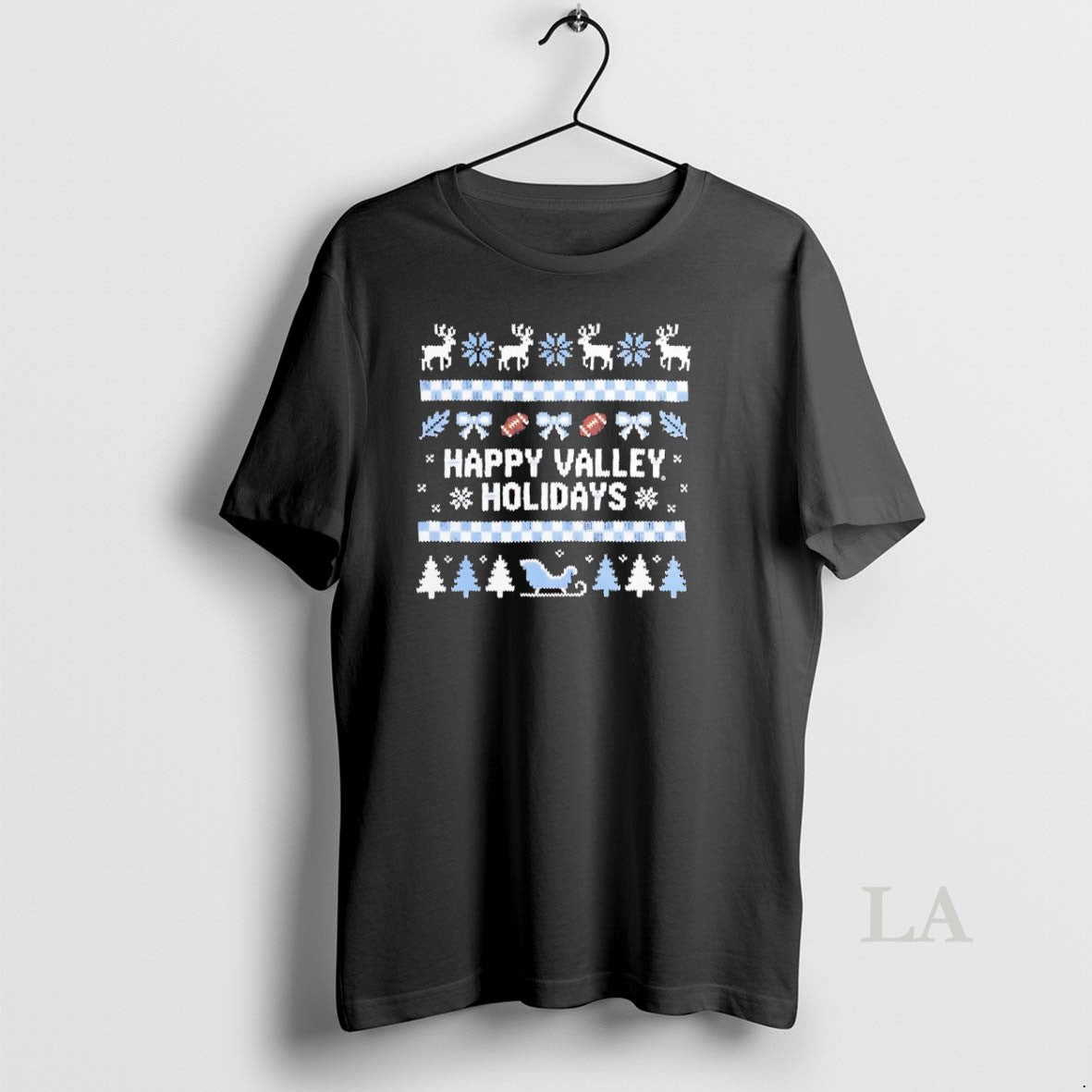 Original Penn State Nittany Lions Happy Valley Holidays T-Shirts, Hoodie, Sweatshirt | PopFlextees.com