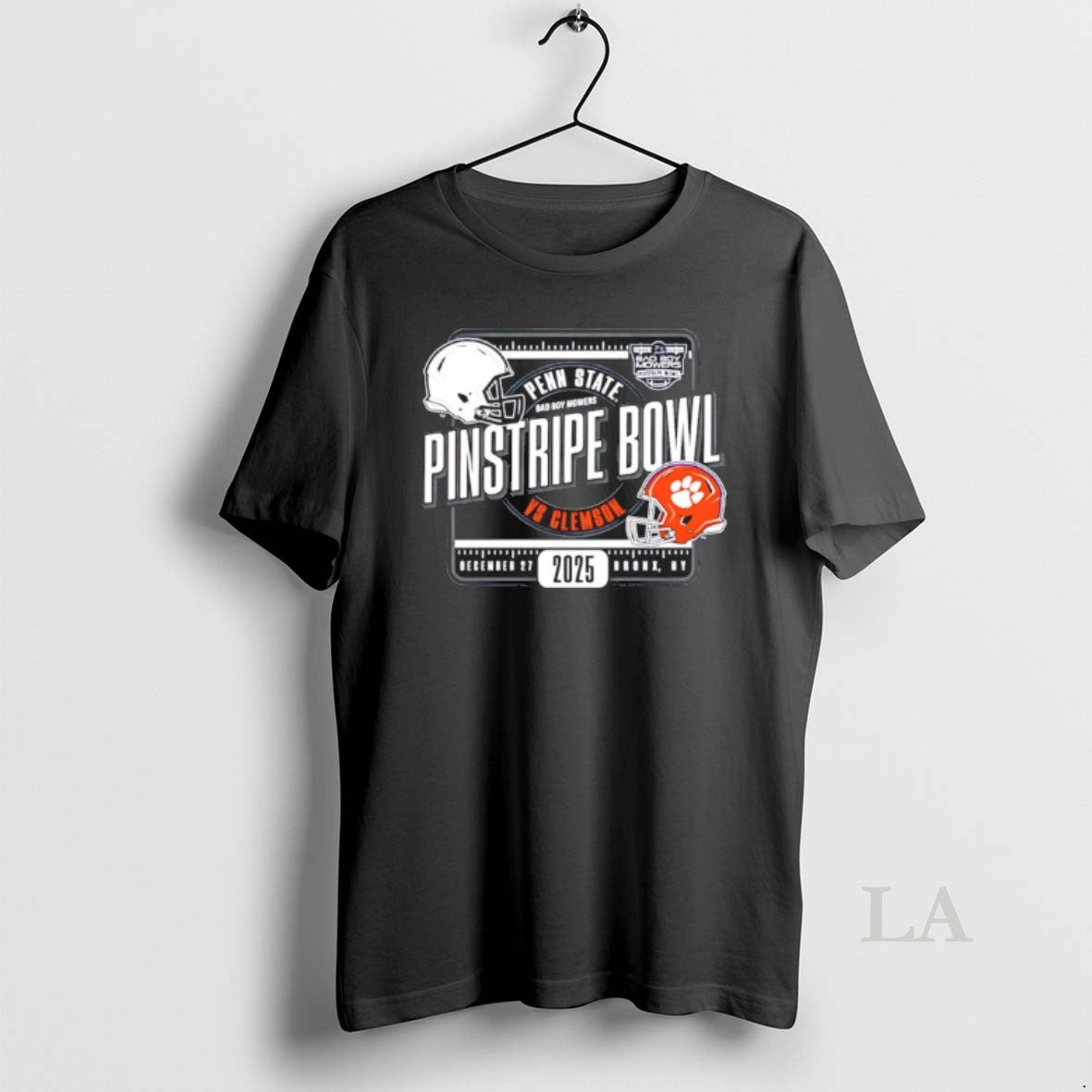 Original Penn State Vs Clemson 2025 Bad Boy Mowers Pinstripe Bowl Helmets T-Shirts, Hoodie, Sweatshirt | PopFlextees.com