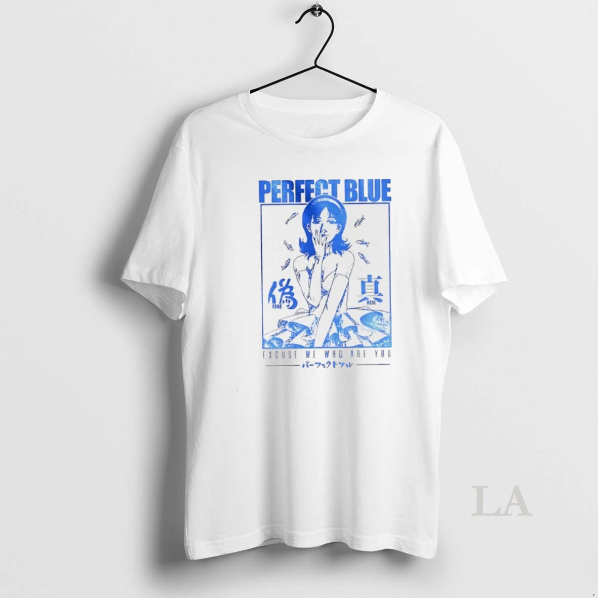 Original Perfect Blue Excuse Me Who Are You T-Shirts, Hoodie, Sweatshirt | PopFlextees.com