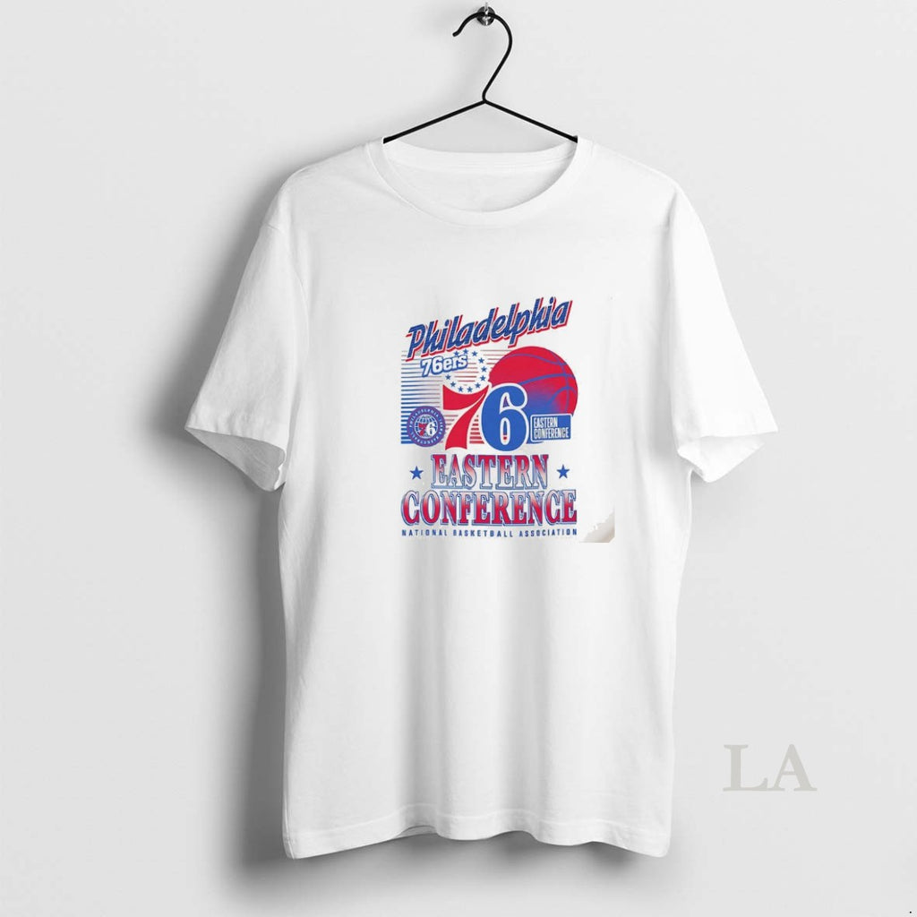 Original Philadelphia 76ers Nba Eastern Conference Logo And Ball T-Shirts, Hoodie, Sweatshirt | PopFlextees.com