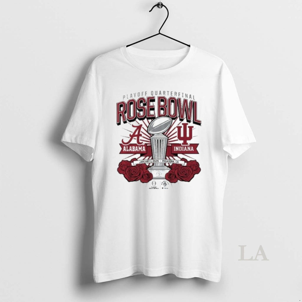 Original Playoff Quarterfinal Rose Bowl Alabama Indiana January 1 2026 Pasadena T-Shirts, Hoodie, Sweatshirt