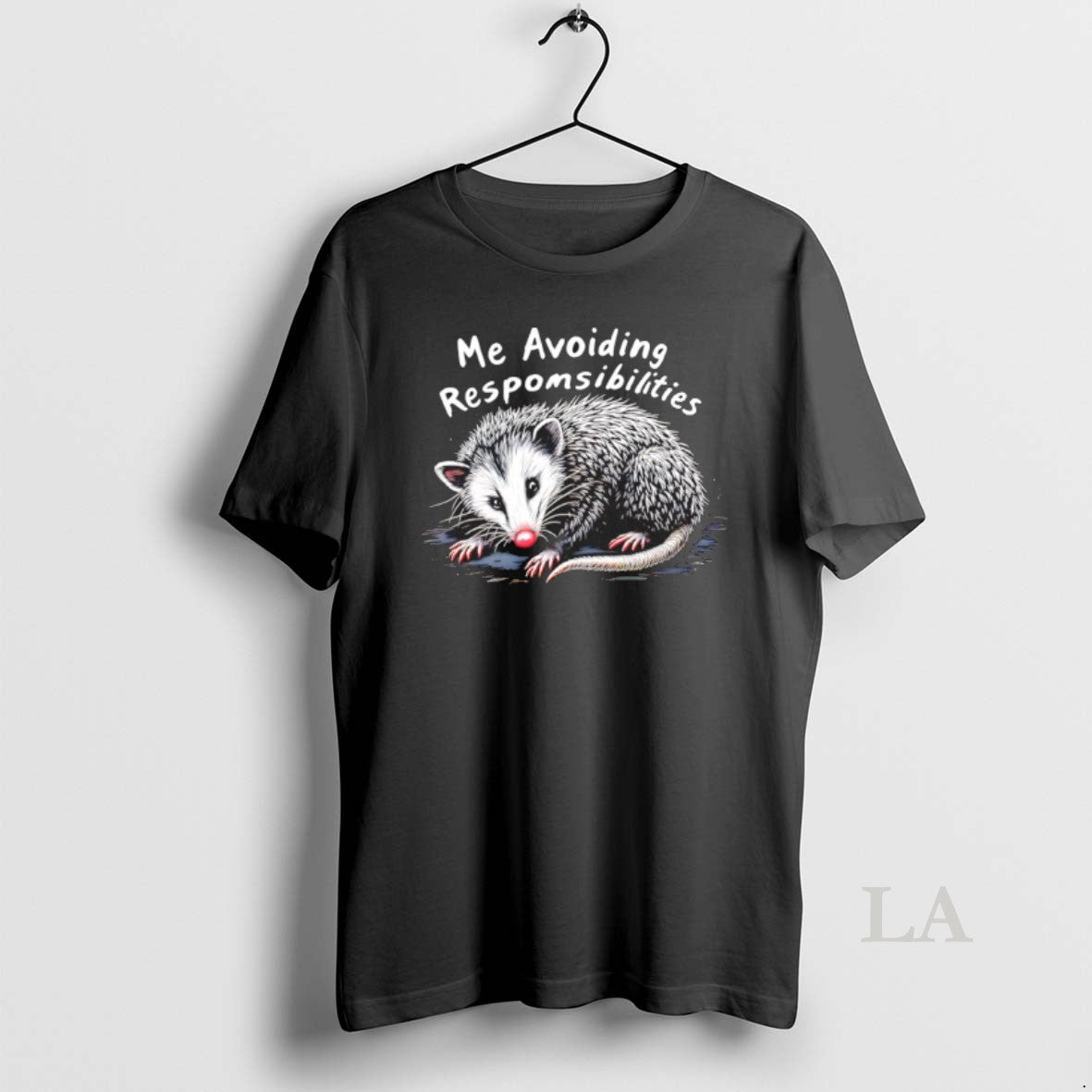 Original Possum Me Avoiding Responsibilities T-Shirts, Hoodie, Sweatshirt | PopFlextees.com