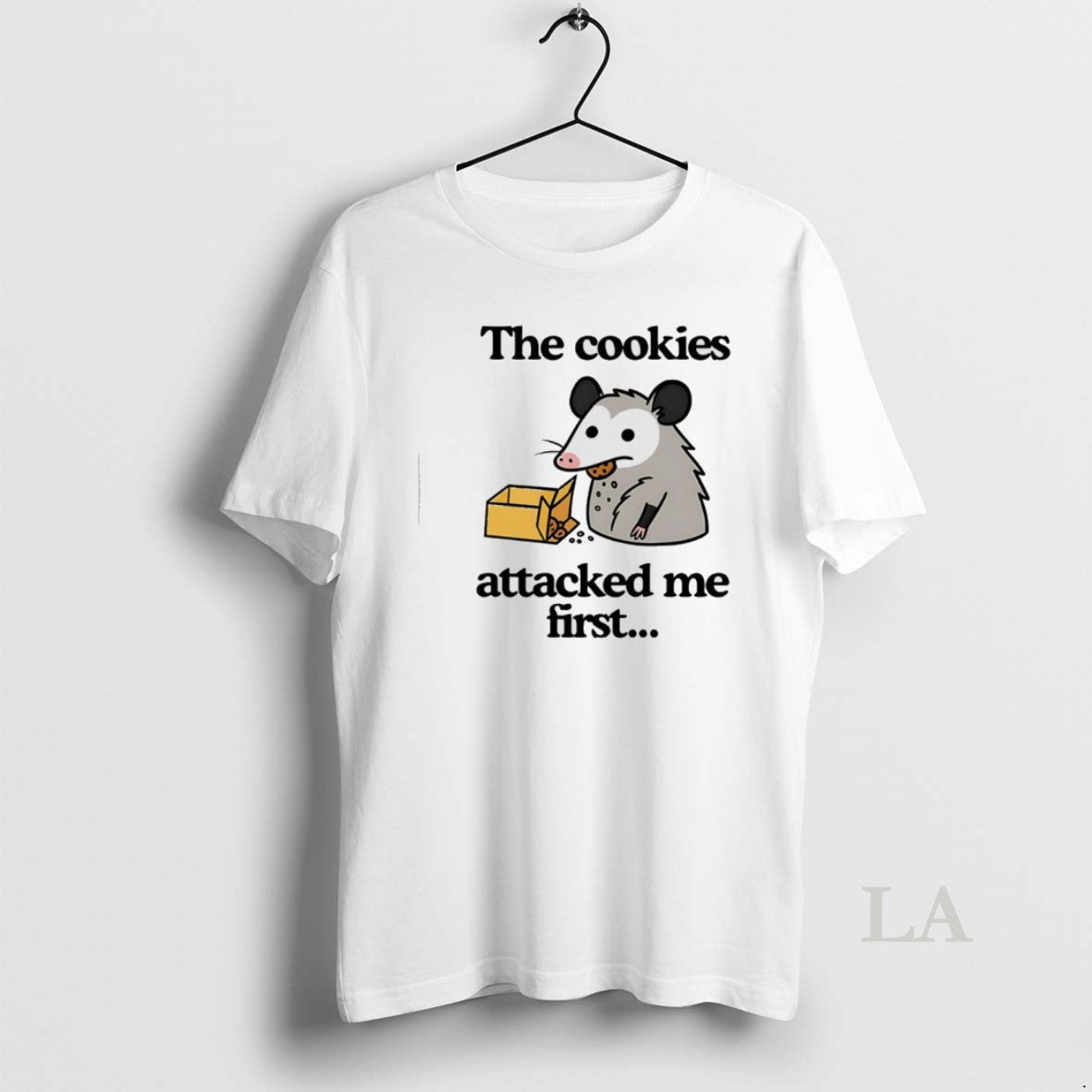 Original Possum Cookies Attacked Me First Funny T-Shirts, Hoodie, Sweatshirt