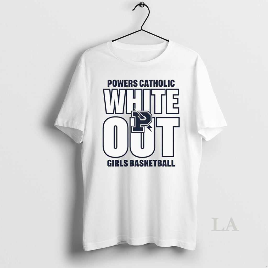 Original Powers Catholic Basketball White Out T-Shirts, Hoodie, Sweatshirt