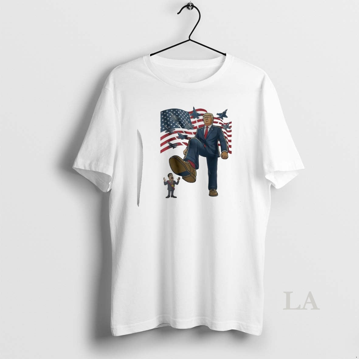 Original President Trump Defeat President Venezuela Nicolas Maduro Caricature T-Shirts, Hoodie, Sweatshirt | PopFlextees.com
