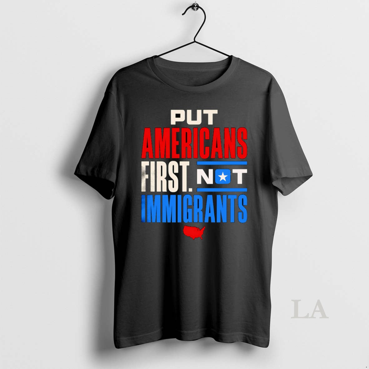 Original Put Americans First Not Immigrants T-Shirts, Hoodie, Sweatshirt | PopFlextees.com