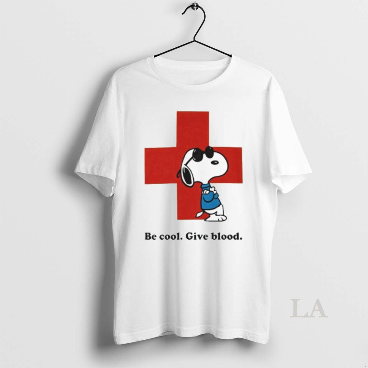 Original Red Cross Peanuts Be Cool Give Blood T-Shirts, Hoodie, Sweatshirt | PopFlextees.com