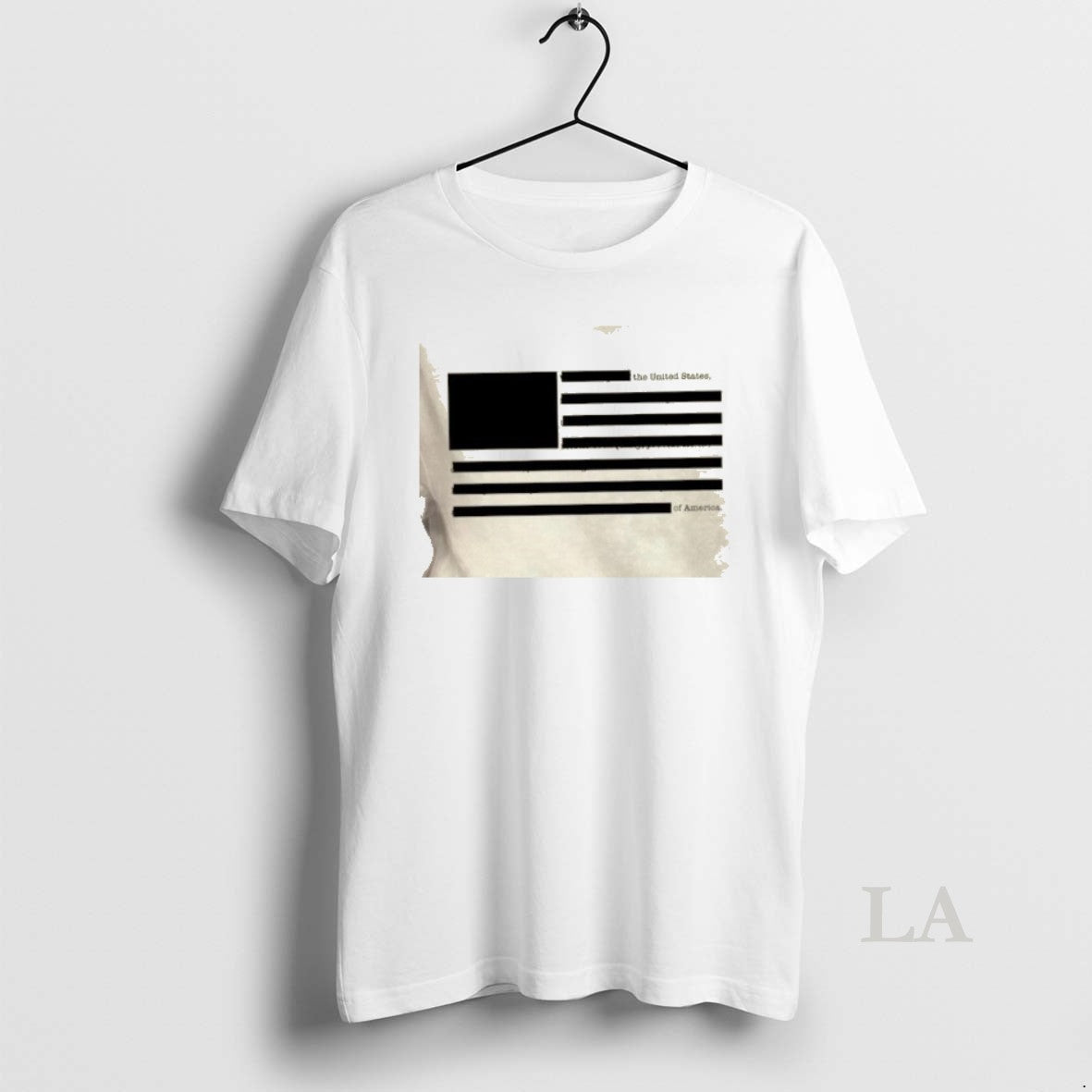 Original Redacted Preamble White Us Flag T-Shirts, Hoodie, Sweatshirt | PopFlextees.com